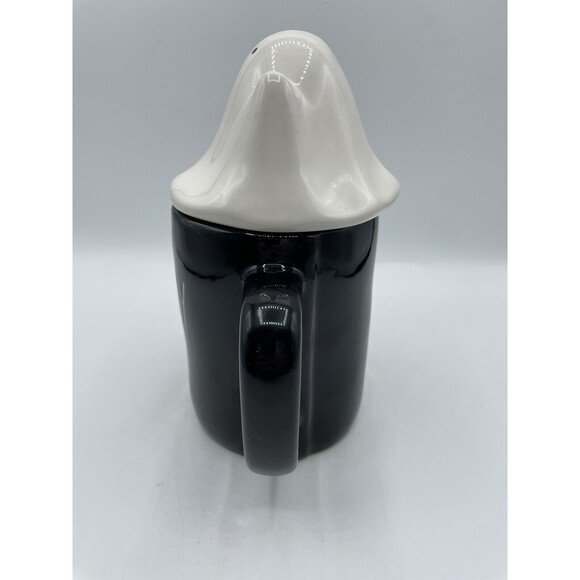 Rae Dunn by Magenta 202 Spooky Mug With Ghost Topper Halloween Artisan Bs277 - Picture 4 of 16